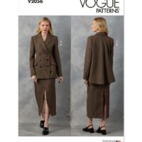 Vogue Paper Sewing Pattern 2056