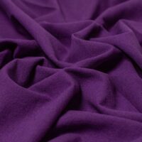 Blades Textured Cotton Linen Fabric Loganberry Purple