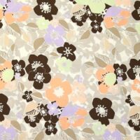 100% Cotton Poplin Fabric Multicoloured
