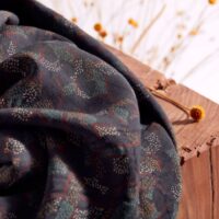 Atelier Brunette Vera Viscose Crepe Fabric Night