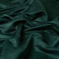 Water Repellent Faux Suede Fabric Bottle Green