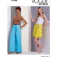 Vogue Paper Sewing Pattern 1958