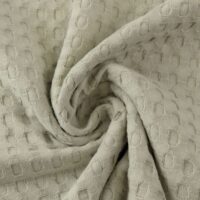 Big Cotton Waffle Fabric Khaki
