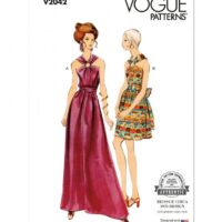 Vogue Paper Sewing Pattern 2042