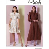 Vogue Paper Sewing Pattern 2005