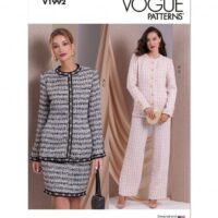 Vogue Paper Sewing Pattern 1992