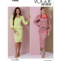 Vogue Paper Sewing Pattern 2006