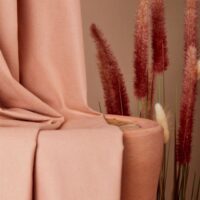 Atelier Brunette Cotton Linen Twill Fabric Maple