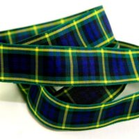 Berisfords Woven Tartan Ribbon (Value Roll) 13 Gordon