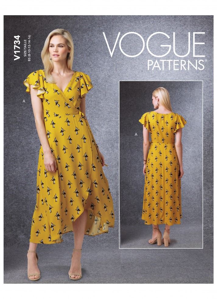 Vogue Paper Sewing Pattern 1734 | Vogue | Minerva
