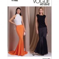 Vogue Paper Sewing Pattern 1986