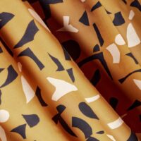 Atelier Brunette Shadow Viscose Modal Fabric Ochre