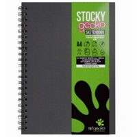 Artgecko Stocky Black and White Sketchbook A4 Portrait