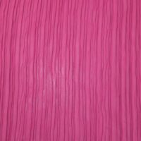 Amore Pleated Georgette Fabric Cerise Pink