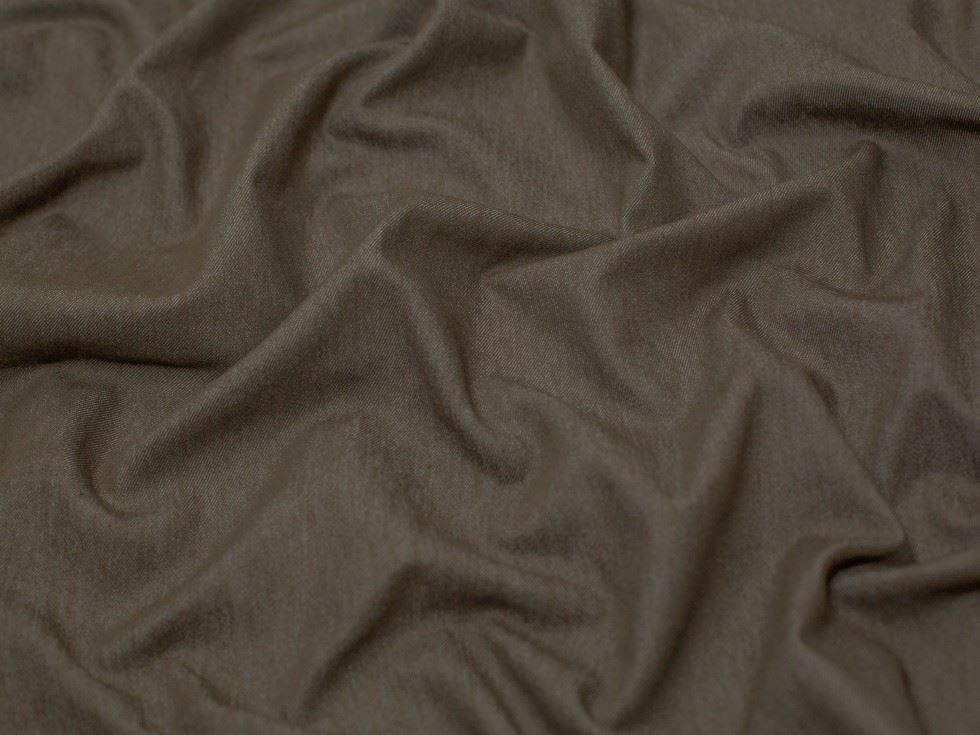 Minerva Core Range 280gsm Stretch Washed Denim Fabric Taupe