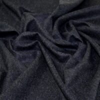 100% Wool Coating Fabric Navy Blue