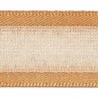 Berisfords Sheer Elegance Ribbon (Value Roll) 678 Honey Gold