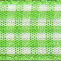 Berisfords Gingham Ribbon (Value Roll) 664 Meadow
