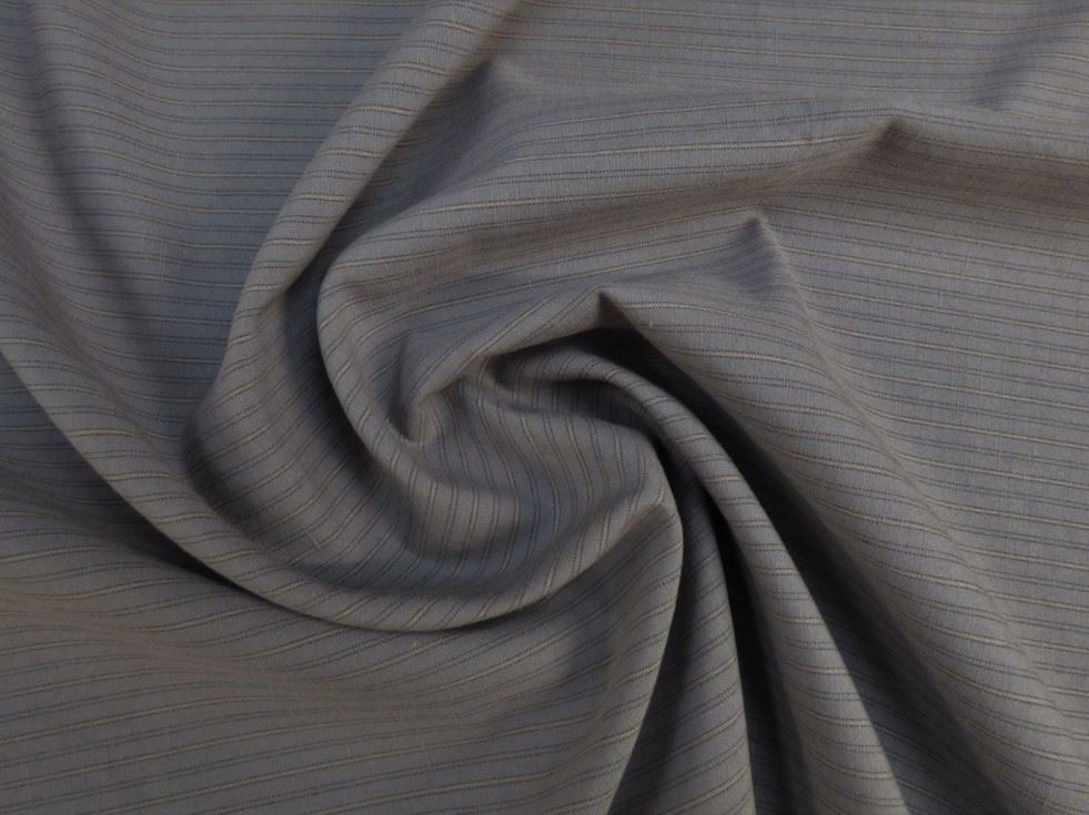 Lady McElroy Cotton Linen Blend Fabric French Grey