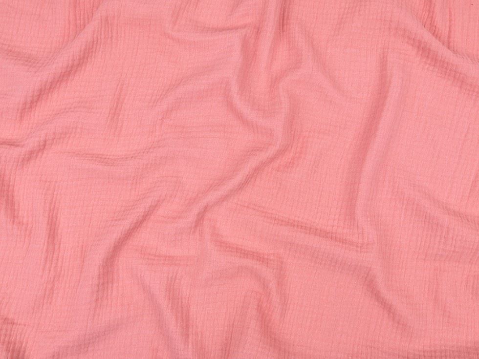 Minerva Core Range Cotton Double Gauze Fabric Sorbet