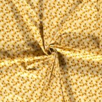 100% Cotton Poplin Fabric Ochre