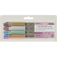 ZIG Fudebiyori x8 Metallic8 Colour Set
