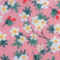 100% Cotton Poplin Fabric Pink