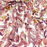 100% Cotton Fabric Rust