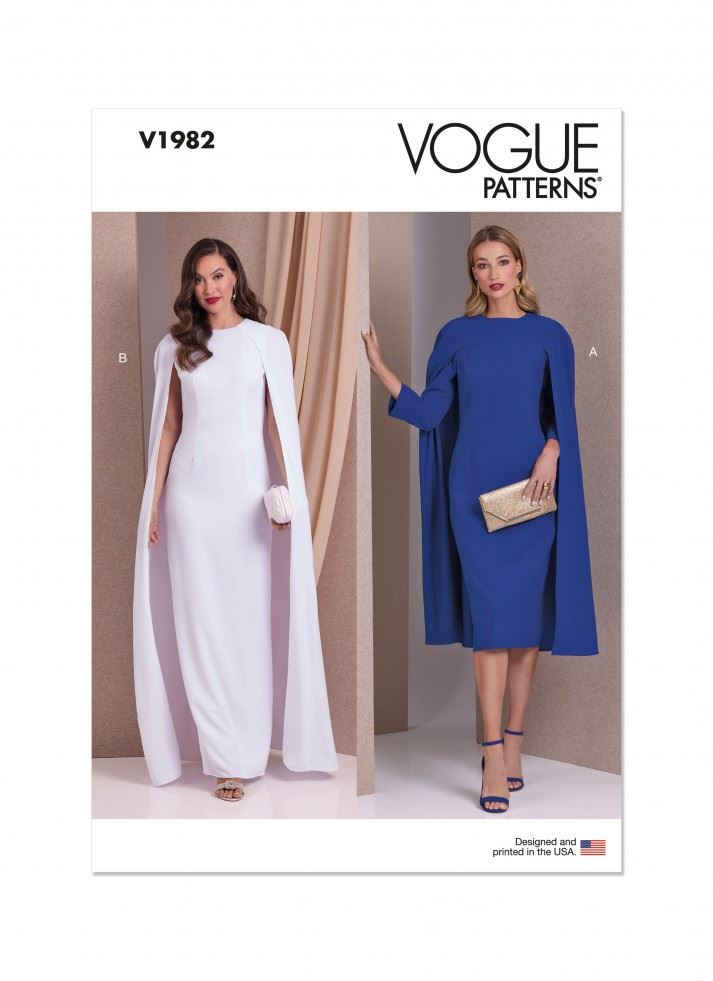 Vogue Paper Sewing Pattern 1982
