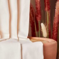 Atelier Brunette Cotton Linen Twill Fabric Off White