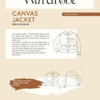 Wardrobe By Me Paper Sewing Pattern Canvas Jacket