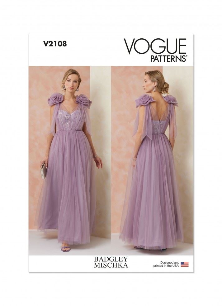 Vogue Paper Sewing Pattern 2108