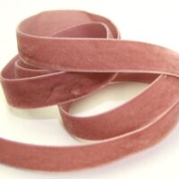Berisfords Velvet Ribbon Mini Roll 9263 Colonial Rose