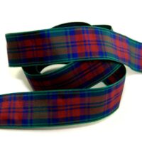 Berisfords Woven Tartan Ribbon (Value Roll) 12 Lindsay