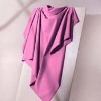 Atelier Brunette 100% Cotton Gabardine Fabric Bubble Gum