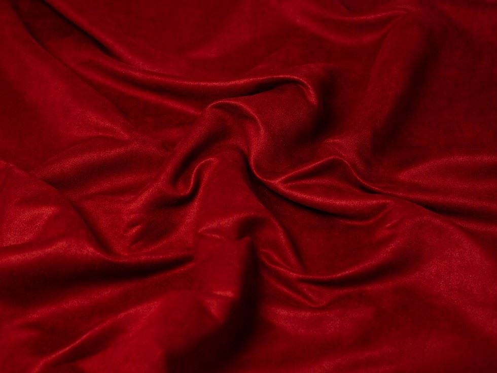 Water Repellent Faux Suede Fabric Terracotta