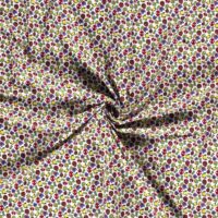 100% Cotton Poplin Fabric White