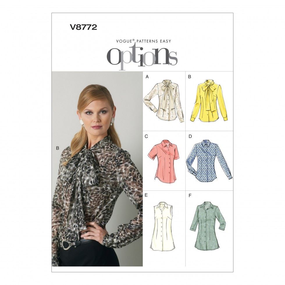 Vogue Paper Sewing Pattern 8772