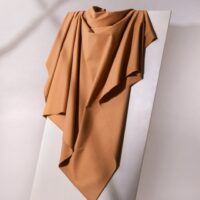 Atelier Brunette Light Cotton Gabardine Fabric Pecan Pie