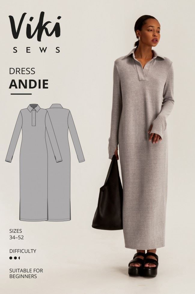 Vikisews Paper Sewing Pattern Andie Dress