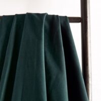 Atelier Brunette 100% Cotton Gabardine Fabric Forest