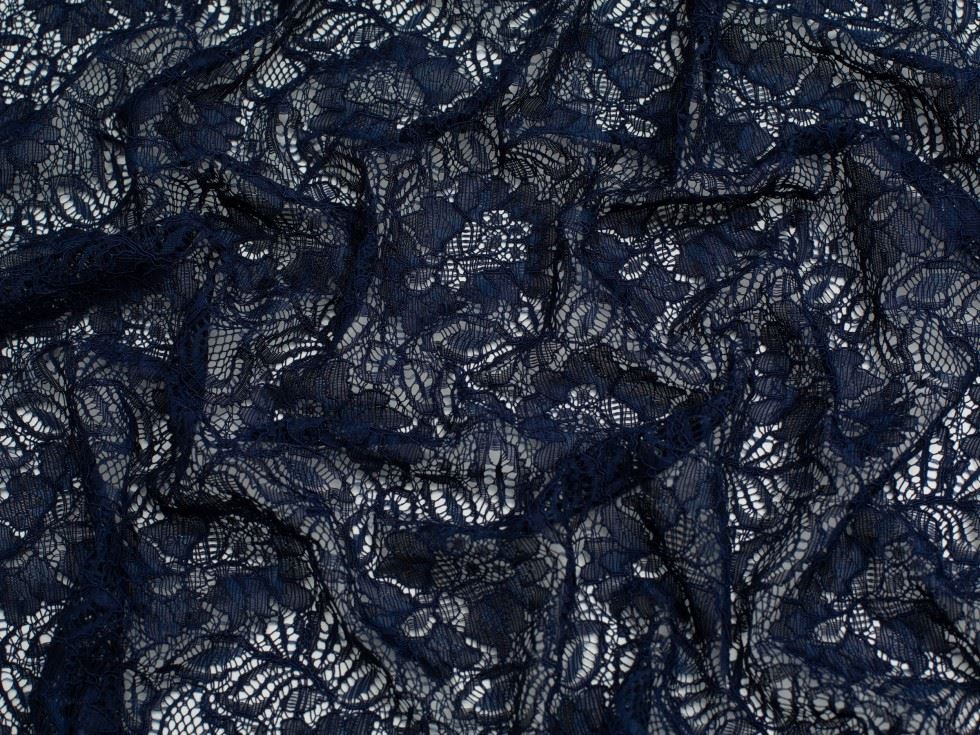 Minerva Core Range Tocca Corded Lace Fabric Arabian Blue