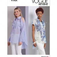 Vogue Paper Sewing Pattern 1954