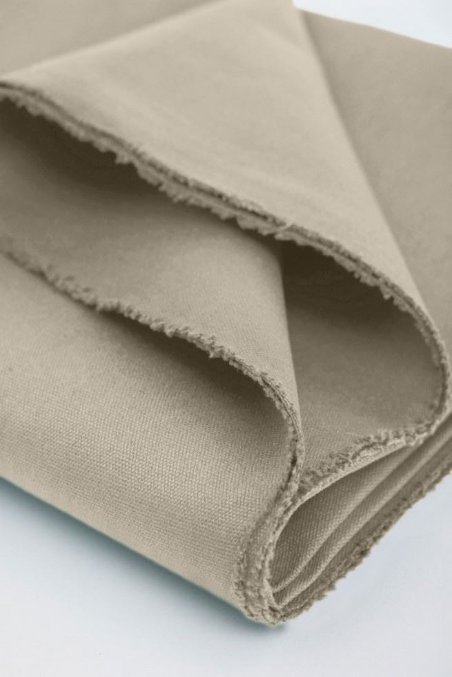 Mind The MAKER Fargo Cotton Canvas Fabric Oat