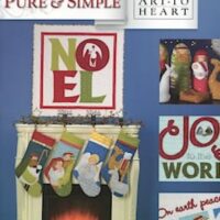 Art To Heart Quilting Book Christmas Pure & Simple