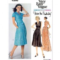 Vogue Paper Sewing Pattern 2040