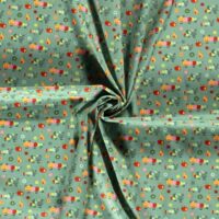 100% Cotton Poplin Fabric Green