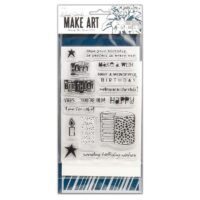 Wendy Vecchi Stamp Die Stencil Set Birthday Bash