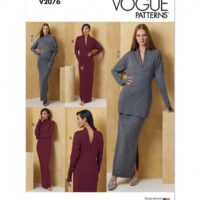 Vogue Paper Sewing Pattern 2076