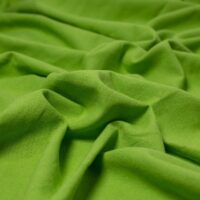 Blades Textured Cotton Linen Fabric Leaf Green